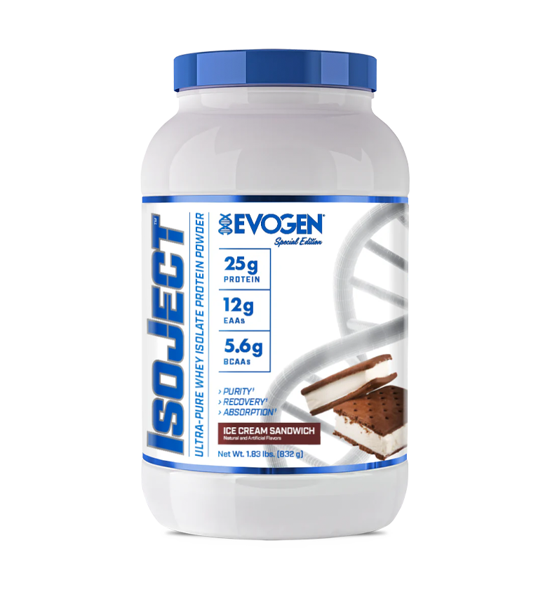 Proteina Isoject Ice Cream Sandwich 27 servicios
