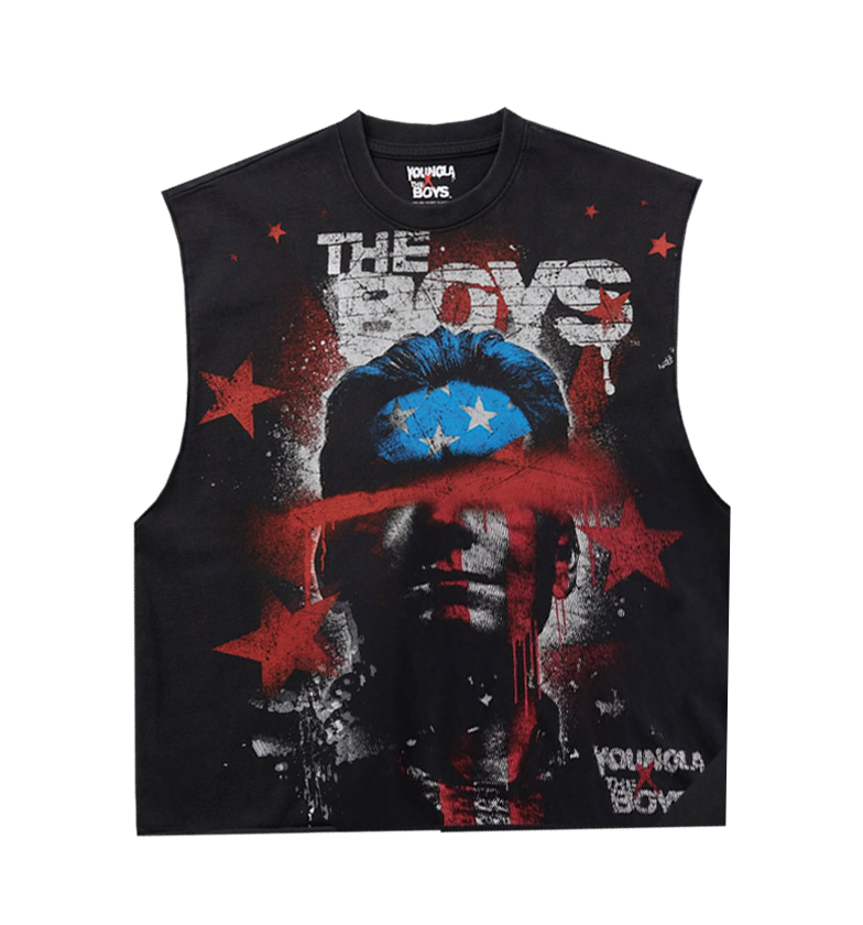 3005 - The Boys® Cut-Offs Homelander Arts