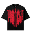 4156 - Revenge Tees Spring '25 × 1 Black Red Wash