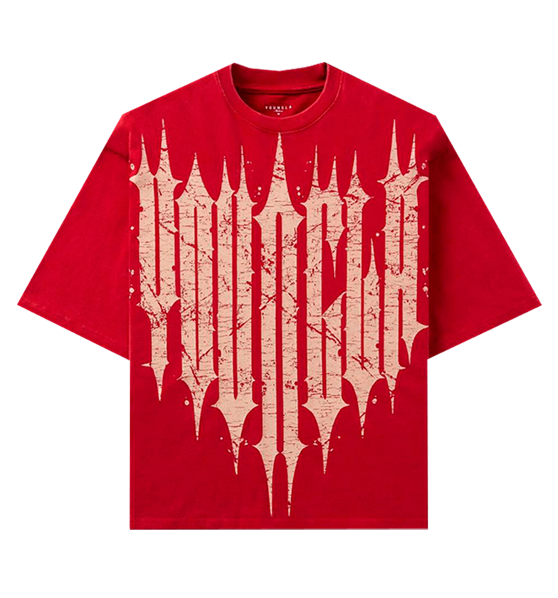 4156 - Revenge Tees Spring '25 Red Wash